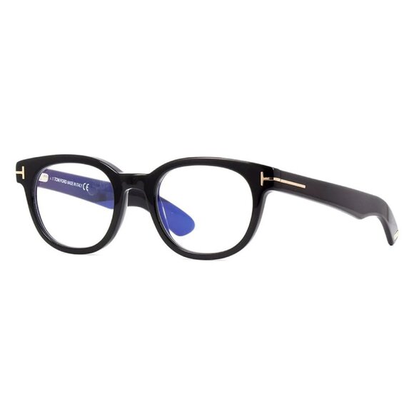 NEW TOM FORD FT5807-B/S 001 EYEGLASSES TF5807-B 001 BLACK MEN SQUARE EYEWEAR - Picture 1 of 3